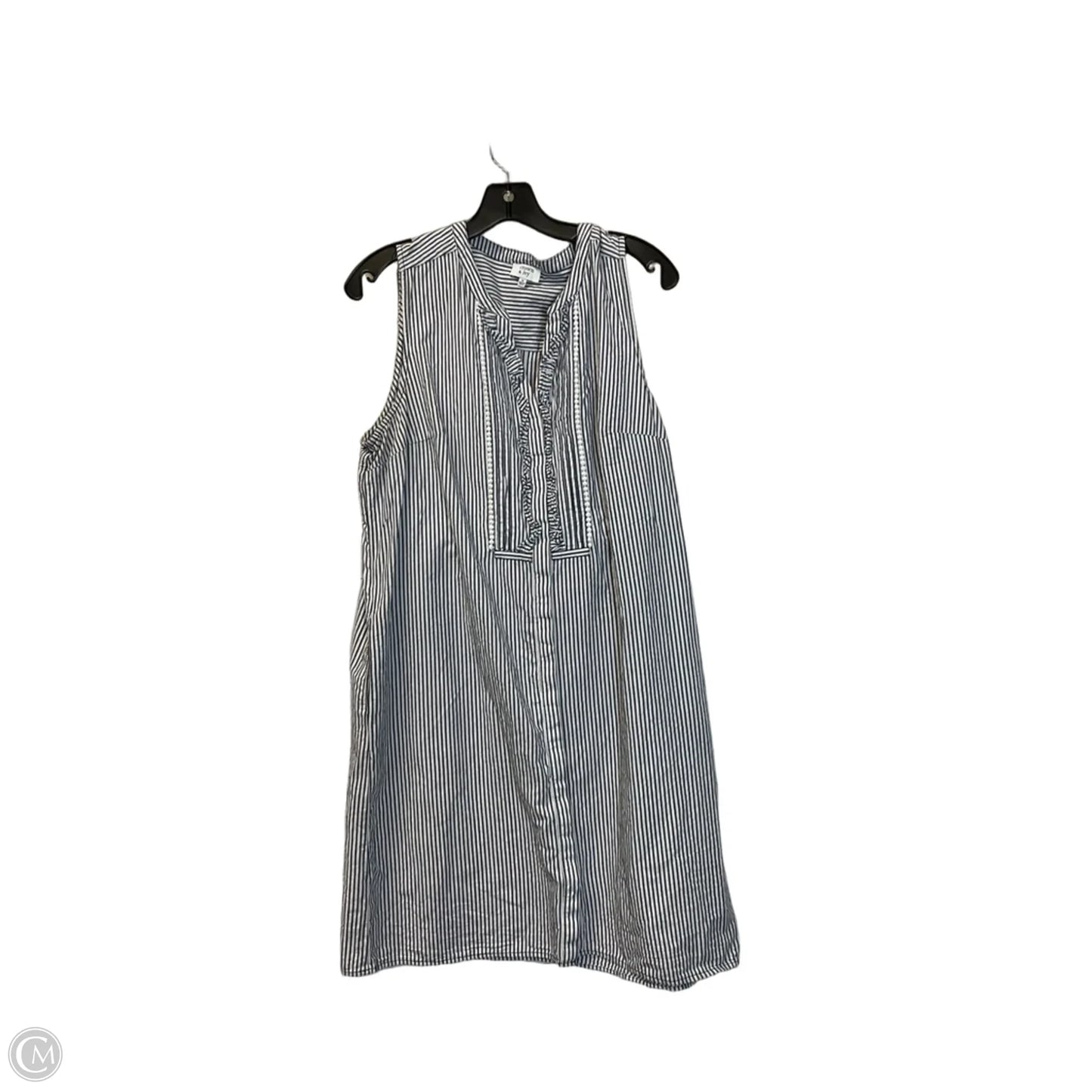 Dress Casual Short By Crown And Ivy In Striped Pattern, Size: 14