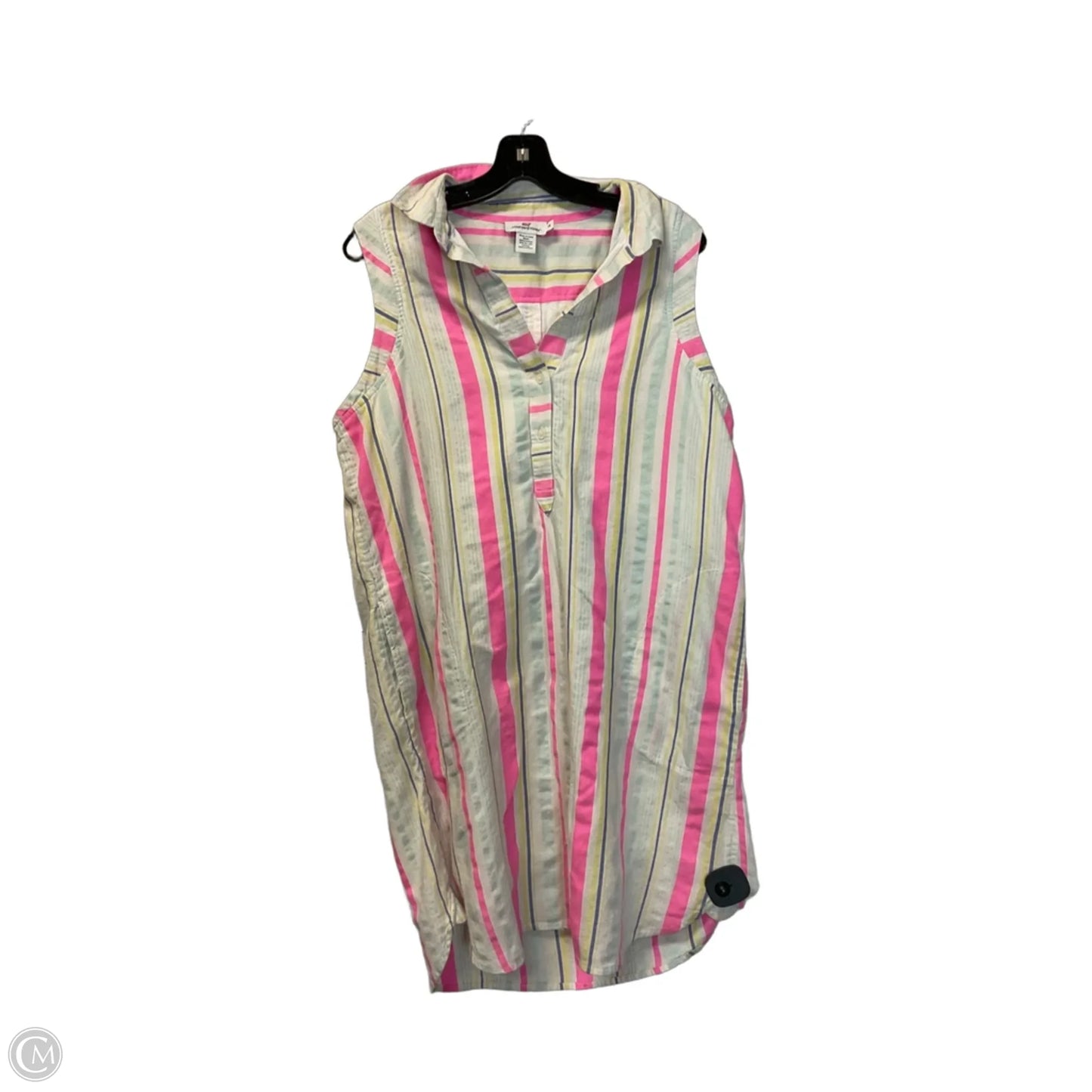 Dress Casual Short By Vineyard Vines In Striped Pattern, Size: 14