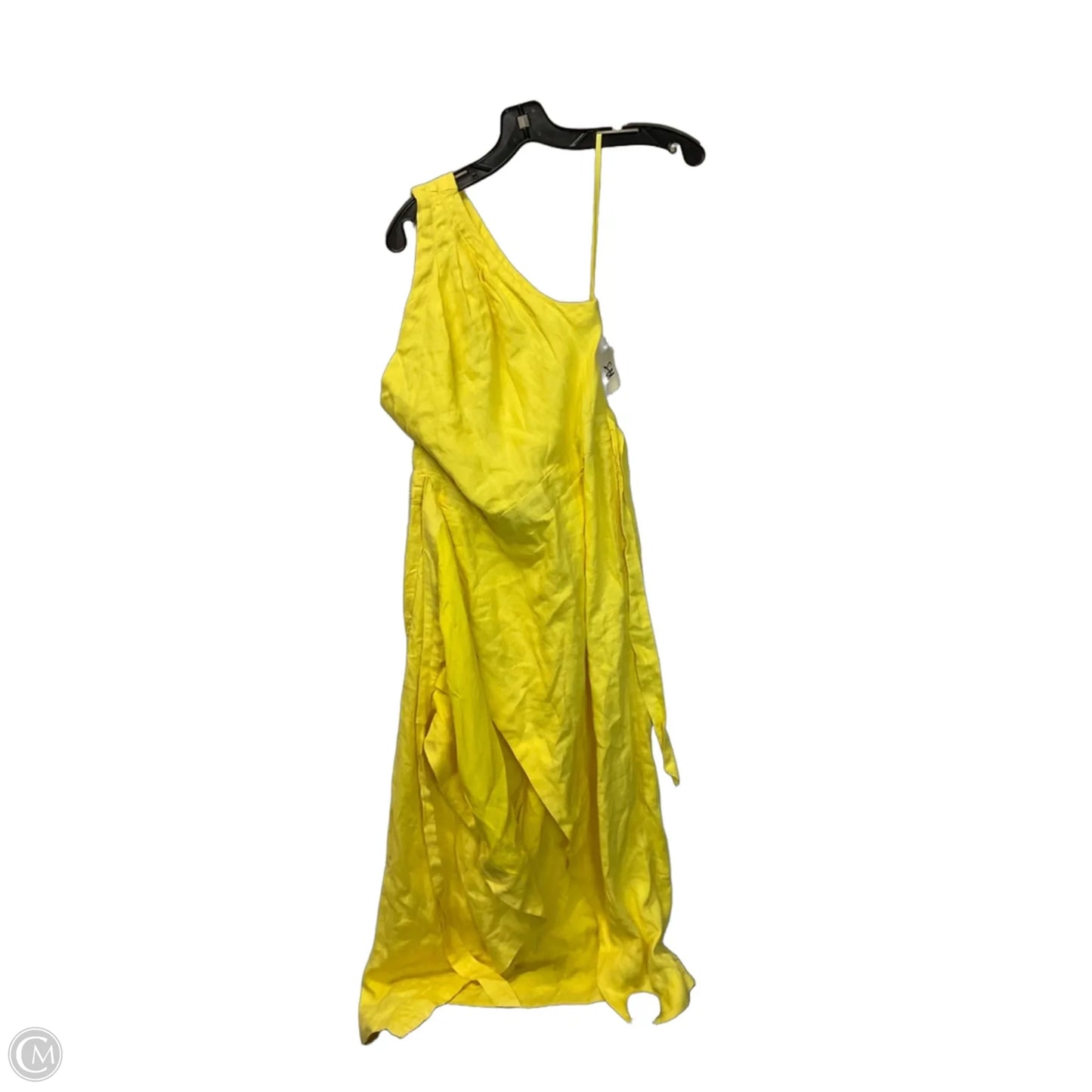 Dress Casual Short By Anthropologie In Yellow, Size: 10