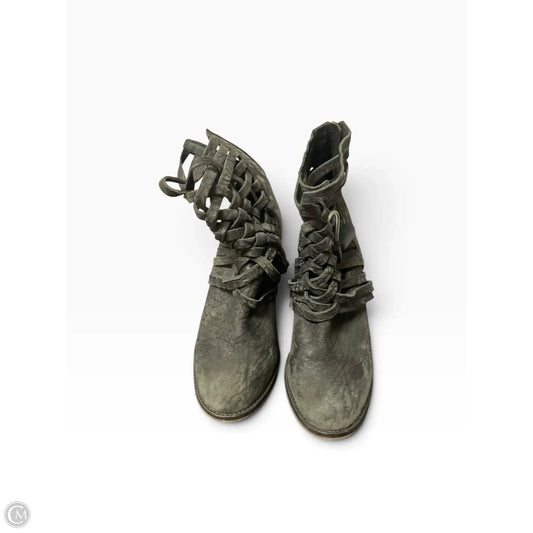 Boots Ankle Heels By Free People In Black, Size: 10