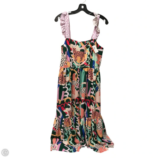 Dress Casual Maxi By Crosby In Multi-colored, Size: M