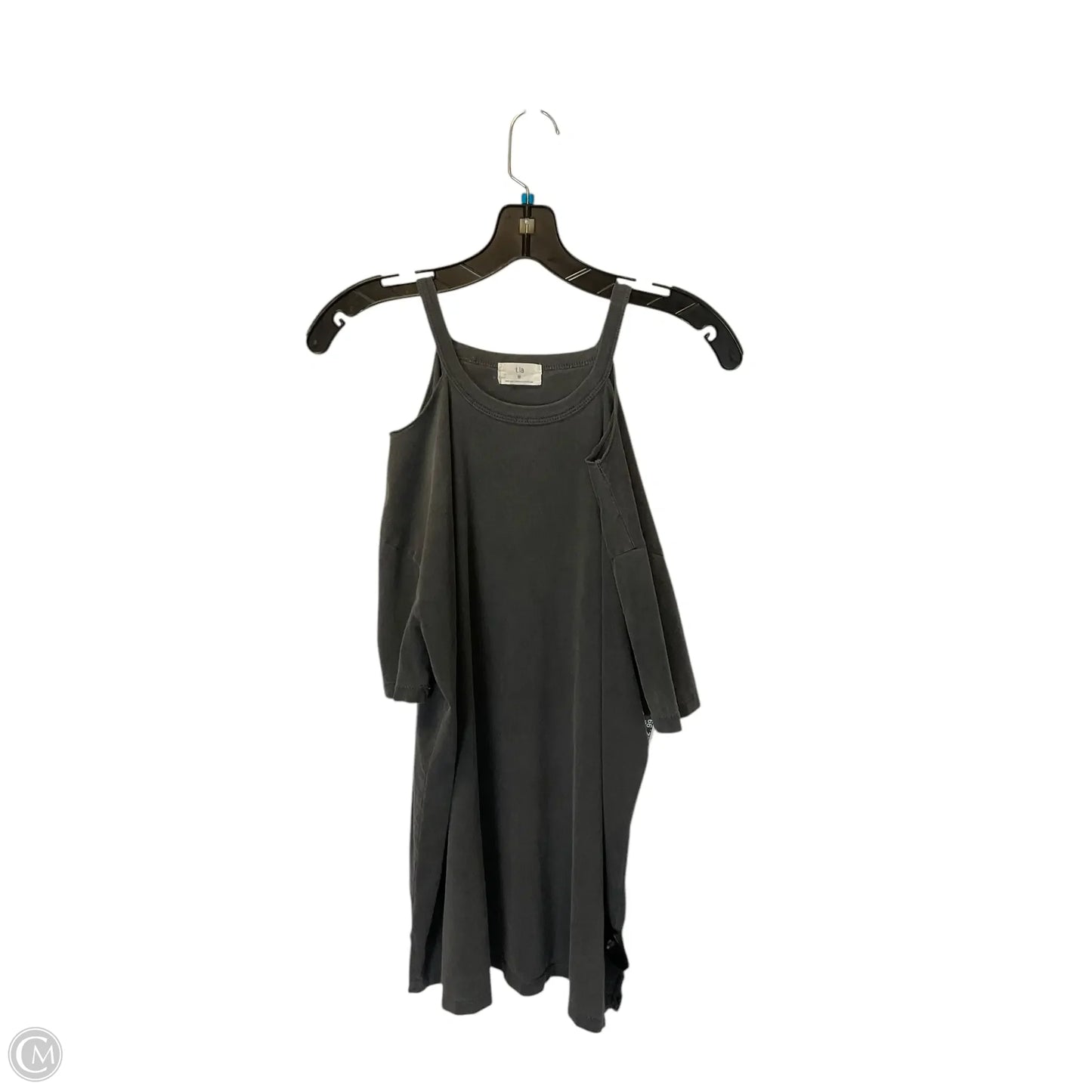 Top Short Sleeve By T.la In Grey, Size: M