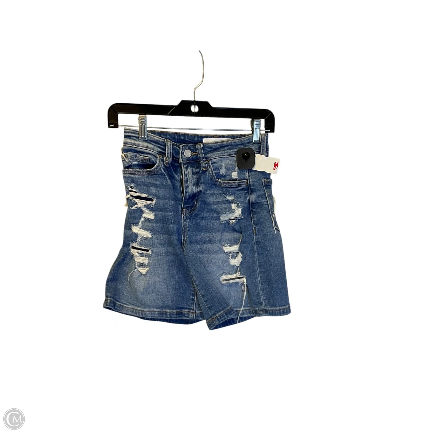 Shorts By Vervet In Blue Denim, Size: Xs