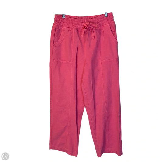 Pants Wide Leg By Aerie In Pink, Size: M