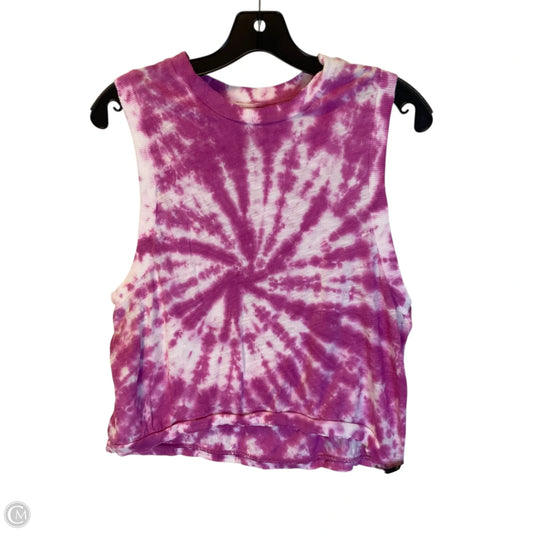 Top Sleeveless By Free People In Purple, Size: Xs