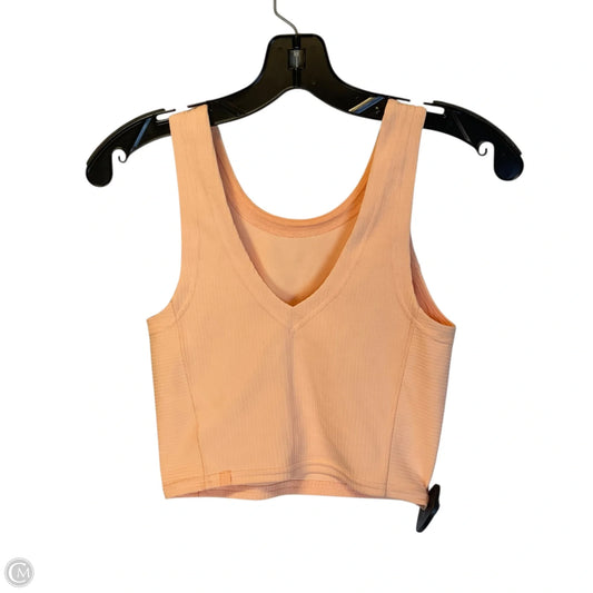 Athletic Tank Top By Lululemon In Orange, Size: 2