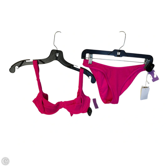 Swimsuit 2pc By Good American In Pink, Size: S