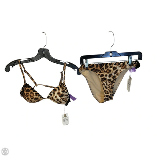 Swimsuit 2pc By Good American In Animal Print, Size: Xs