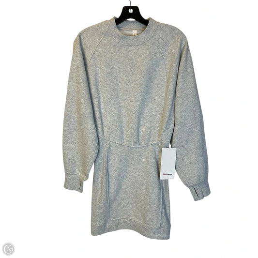 Athletic Dress By Lululemon In Grey, Size: 2