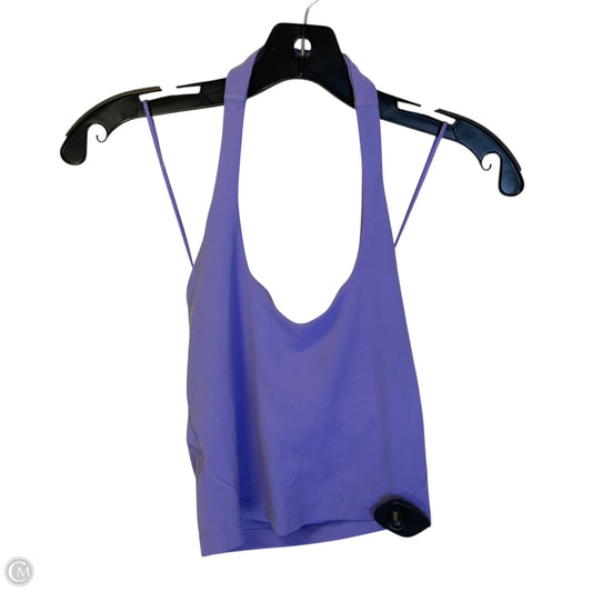 Athletic Bra By Lululemon In Purple, Size: 0