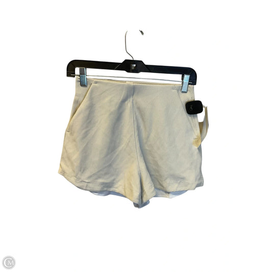 Athletic Shorts By Lululemon In Beige, Size: 4