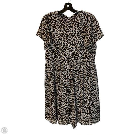 Dress Casual Short By Loft In Tan, Size: M