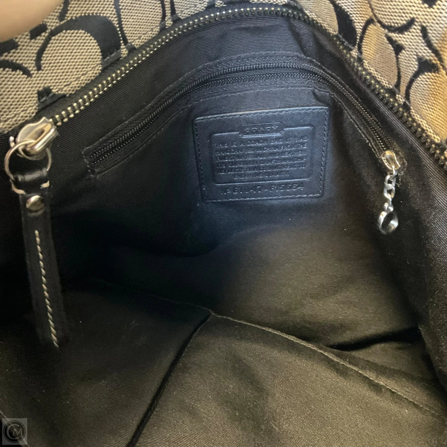 Handbag Designer By Coach, Size: Medium