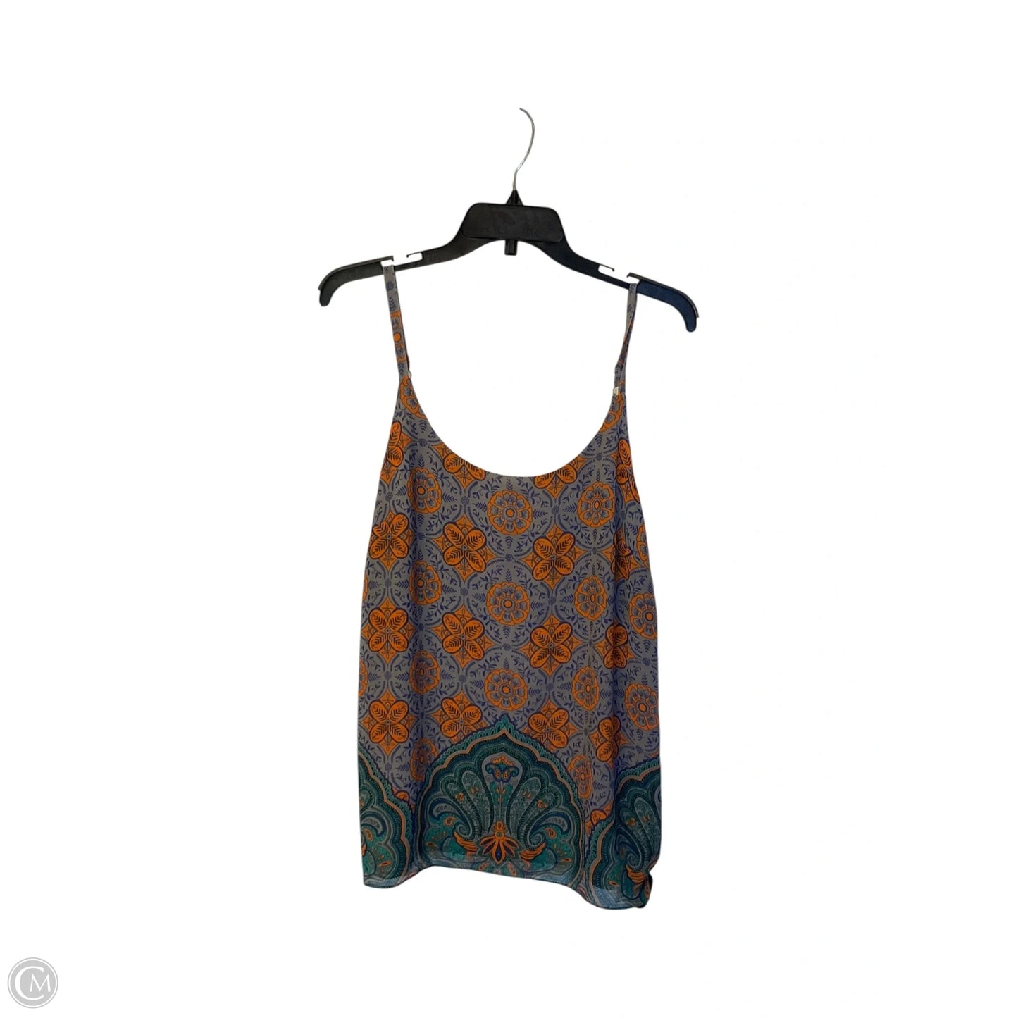 Top Sleeveless By Cabi In Multi-colored, Size: M