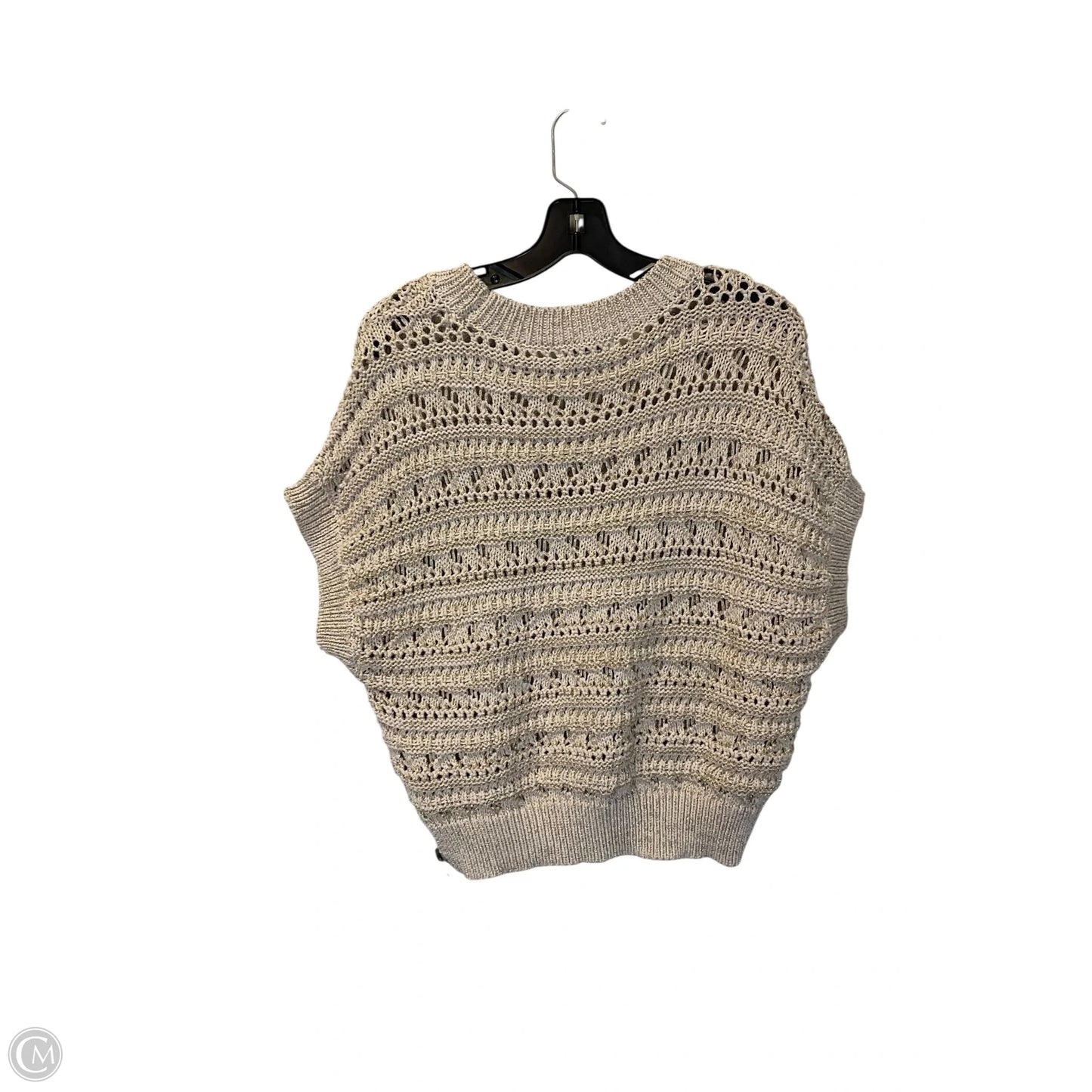 Vest Sweater By Rachel Zoe In Tan, Size: M