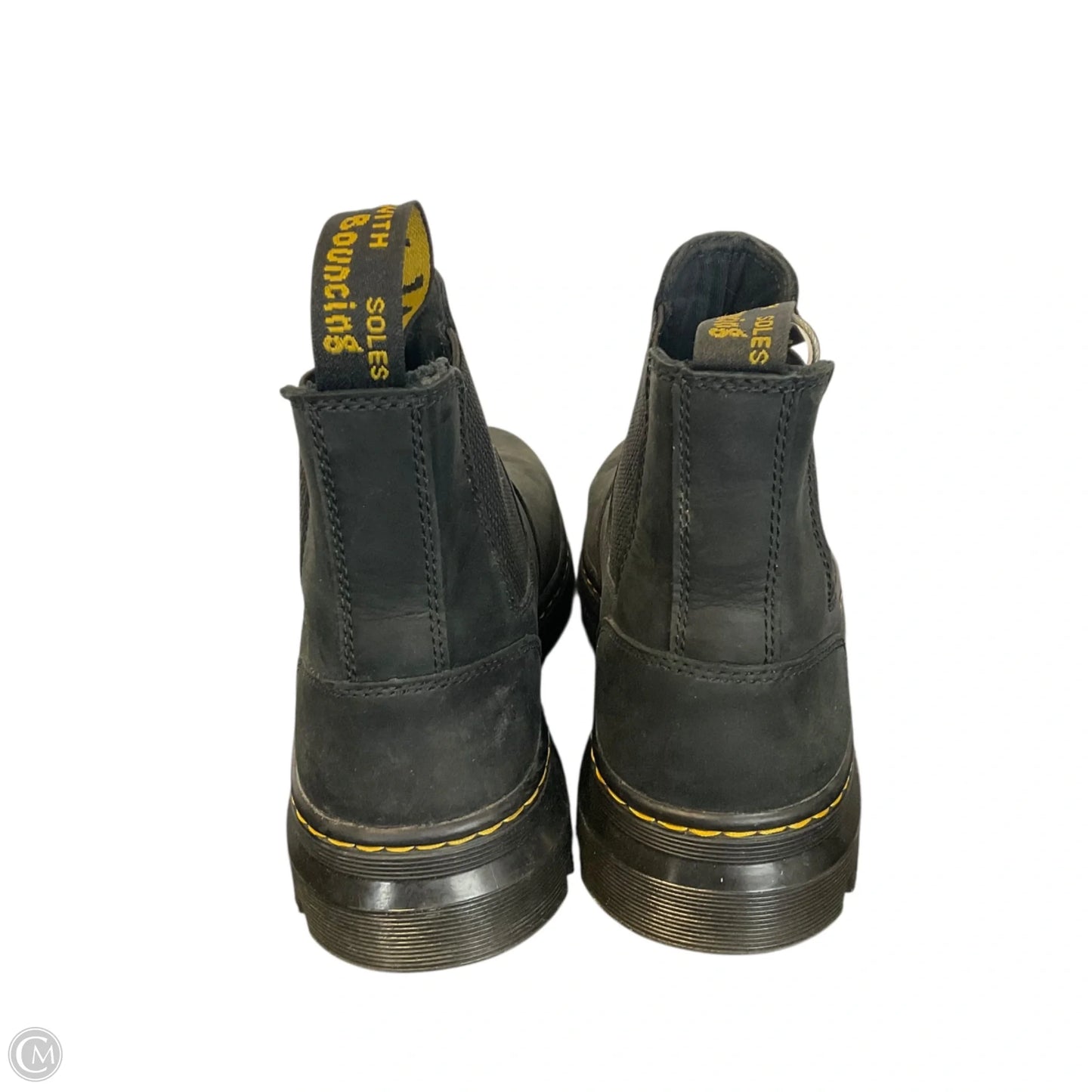 Boots Ankle Flats By Dr Martens In Black, Size: 9
