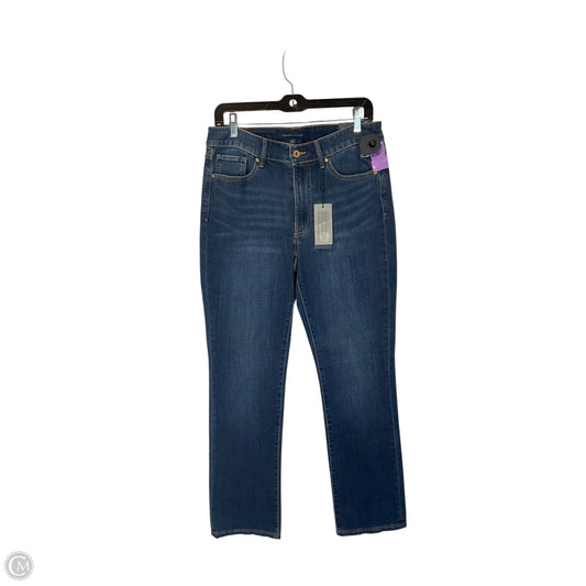 Jeans Straight By Tommy Hilfiger In Blue Denim, Size: 8