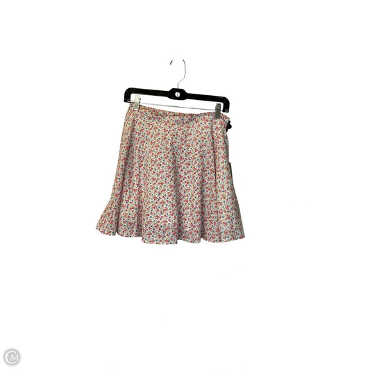Skirt Mini & Short By Denim & Supply By Ralph Lauren In Floral Print, Size: M