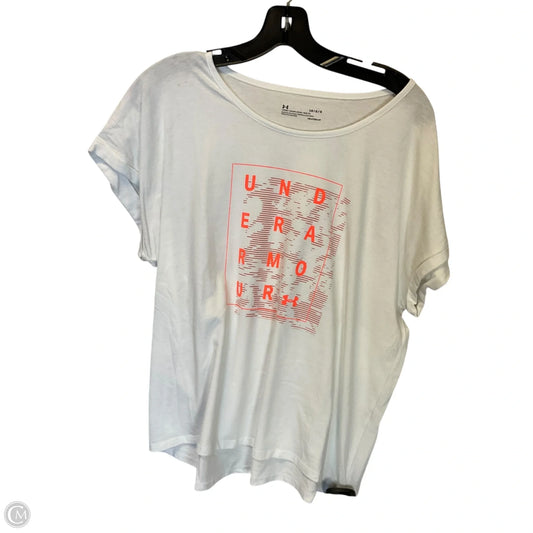 Top Short Sleeve Basic By Under Armour In White, Size: L