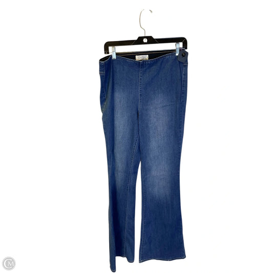 Jeans Flared By Jessica Simpson In Blue Denim, Size: 30