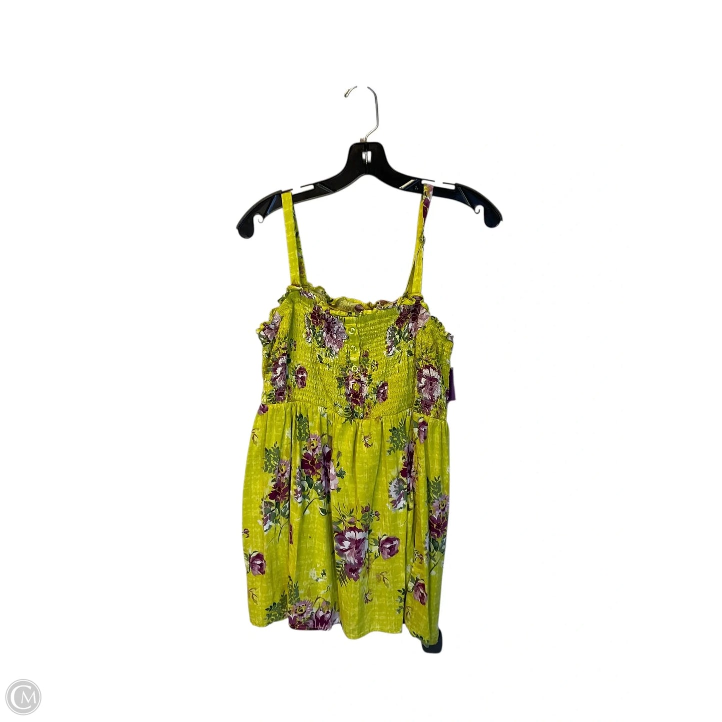 Top Sleeveless By Torrid In Green, Size: 2x