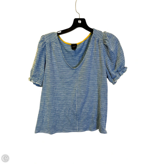 Top Short Sleeve By W5 In Blue, Size: Xl