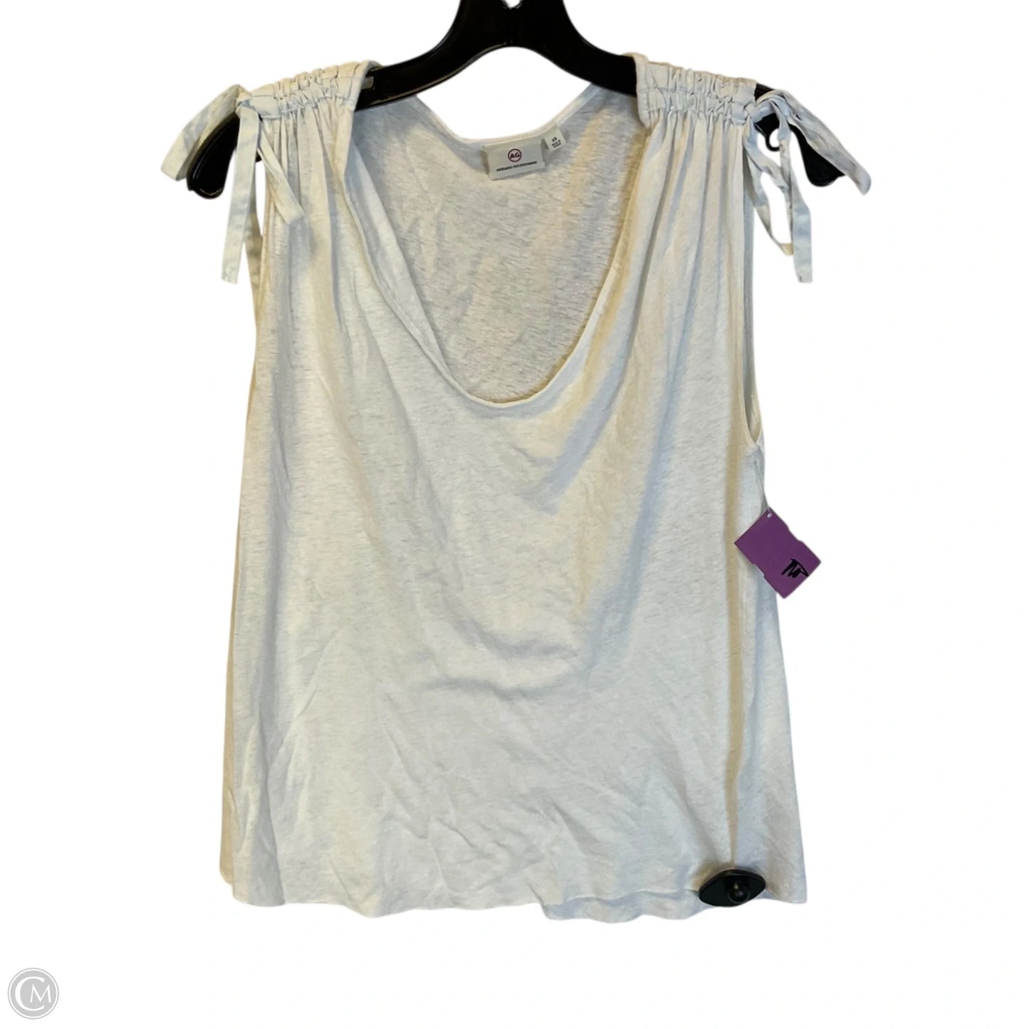 Top Sleeveless By Adriano Goldschmied In White, Size: Xs
