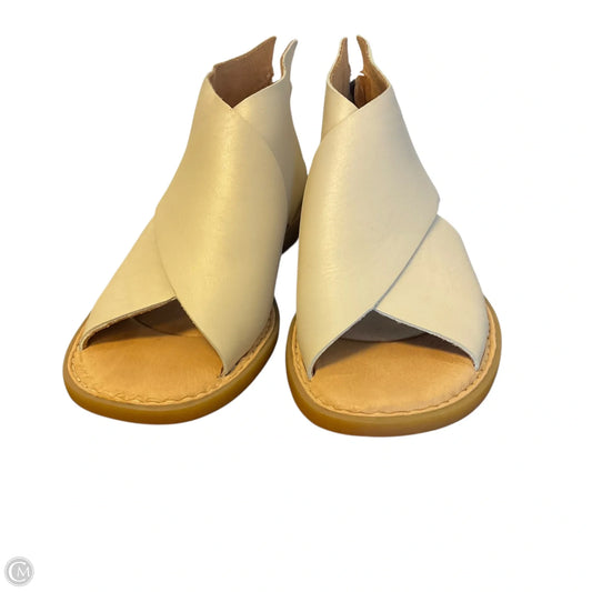Sandals Flats By Born In Cream, Size: 6