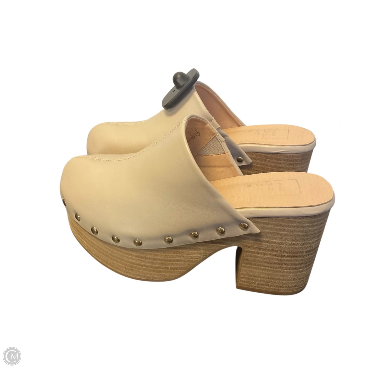 Shoes Heels Block By Shu Shop In Beige, Size: 6
