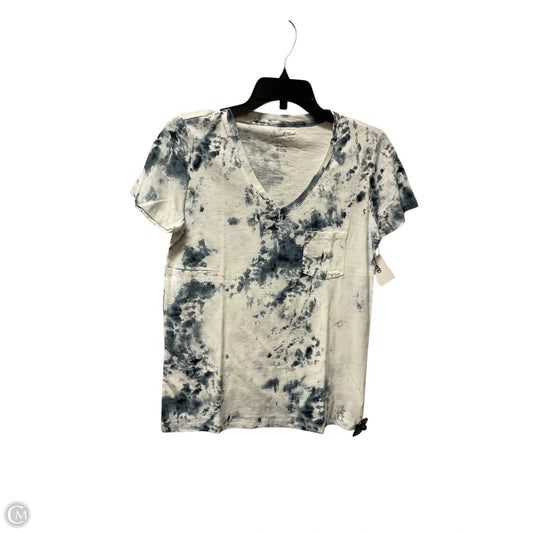 Top Short Sleeve Basic By Universal Thread In Tie Dye Print, Size: S