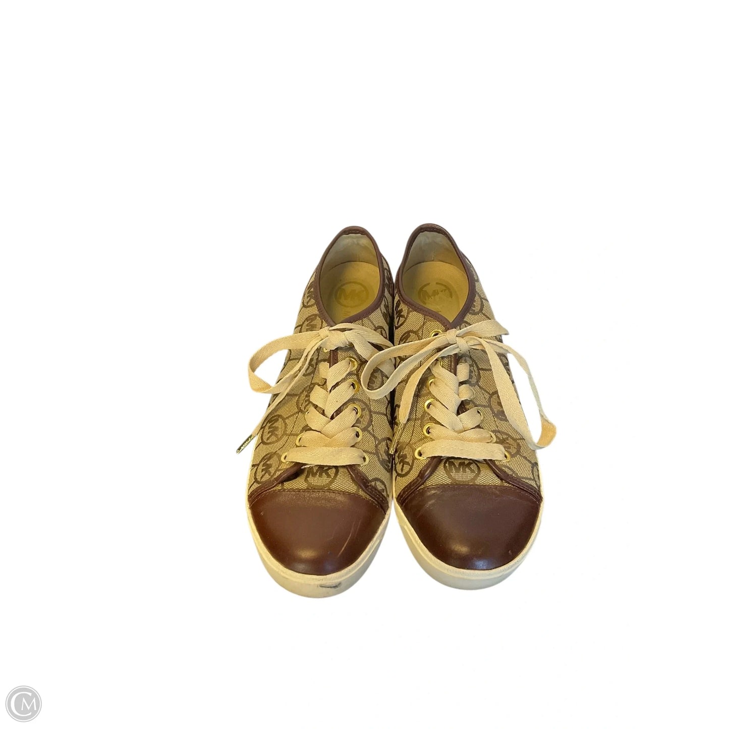 Shoes Designer By Michael Kors In Tan, Size: 6