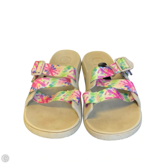 Sandals Sport By Chacos In Tie Dye Print, Size: 9