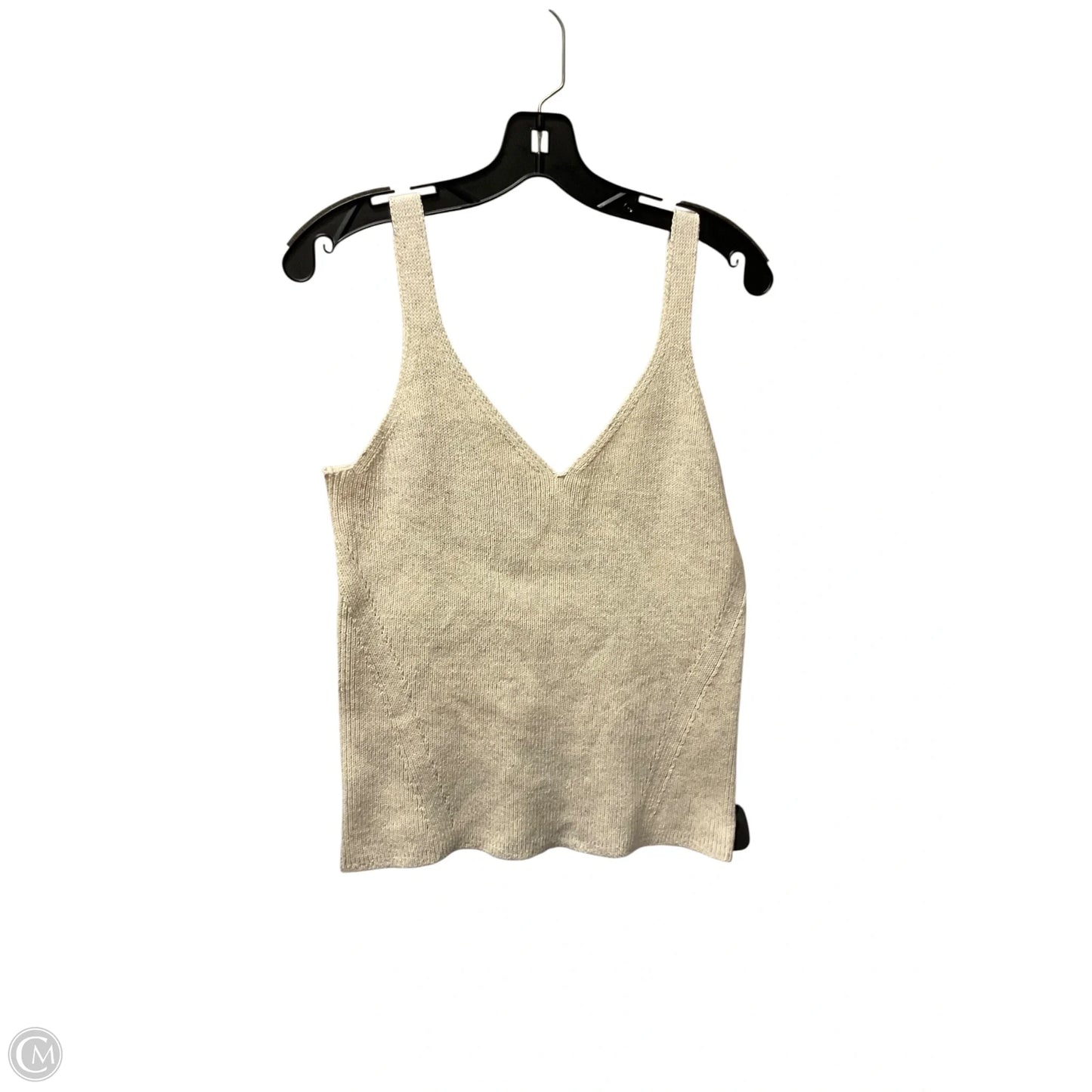 Top Sleeveless By Old Navy In Tan, Size: L