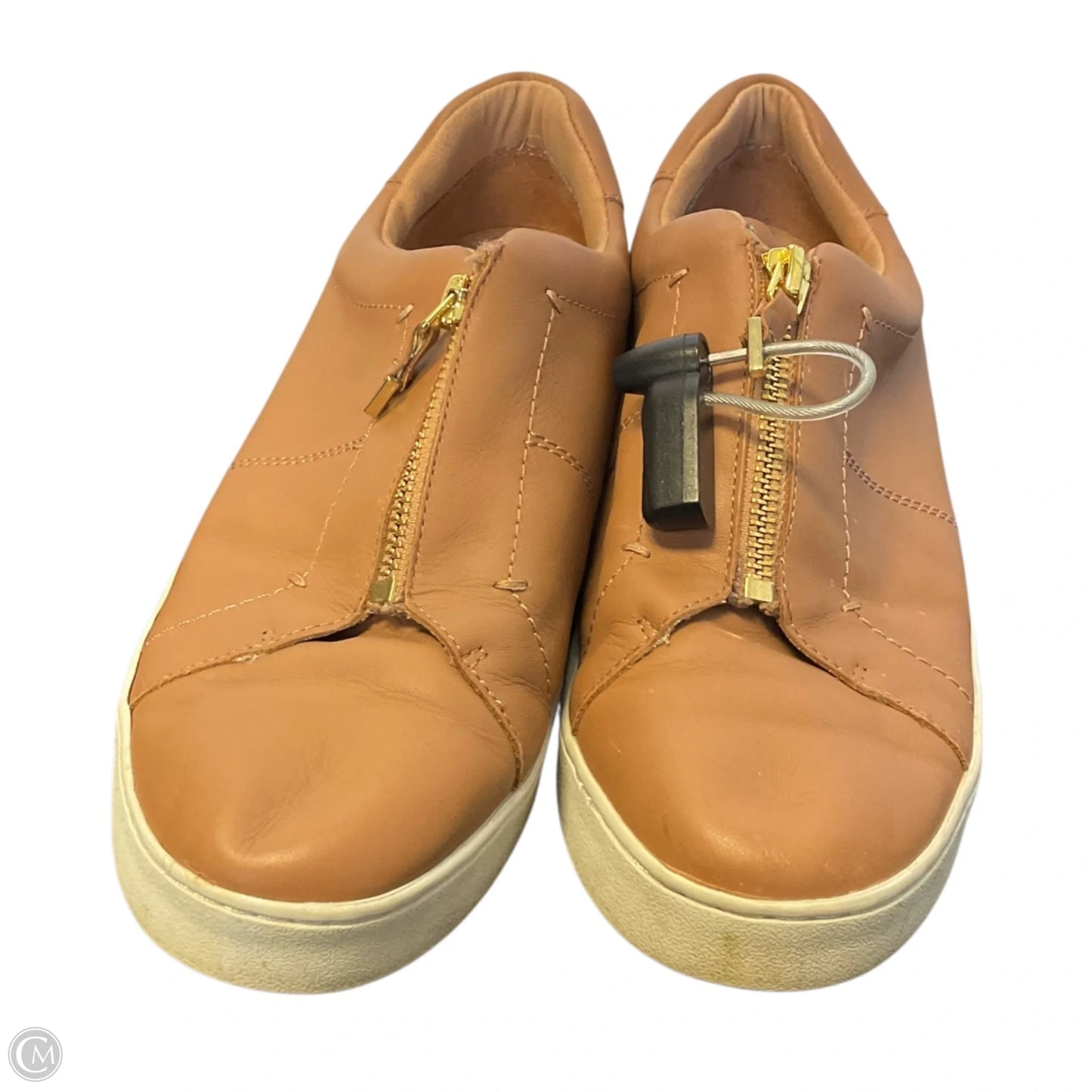 Shoes Sneakers By Vionic In Tan, Size: 9