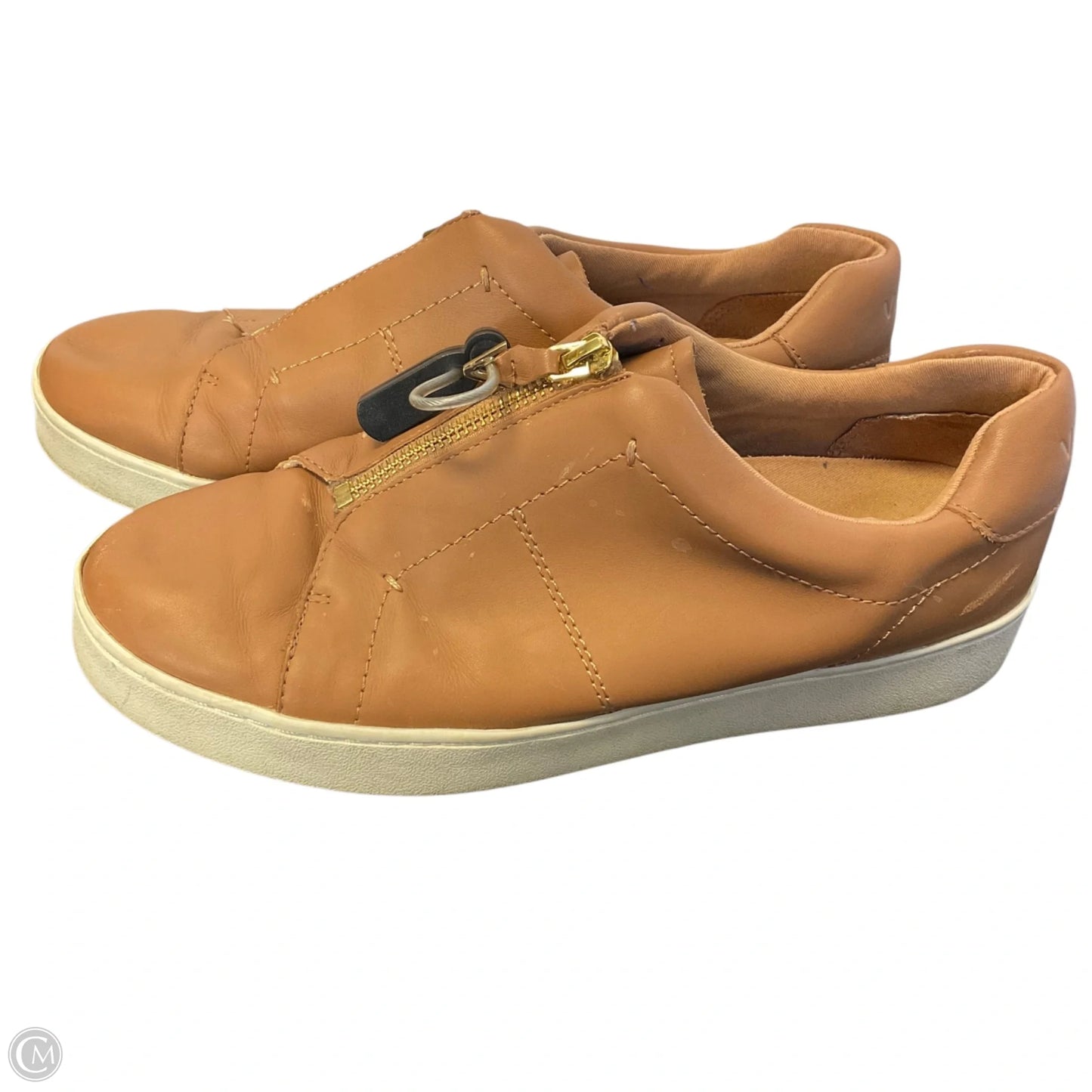 Shoes Sneakers By Vionic In Tan, Size: 9