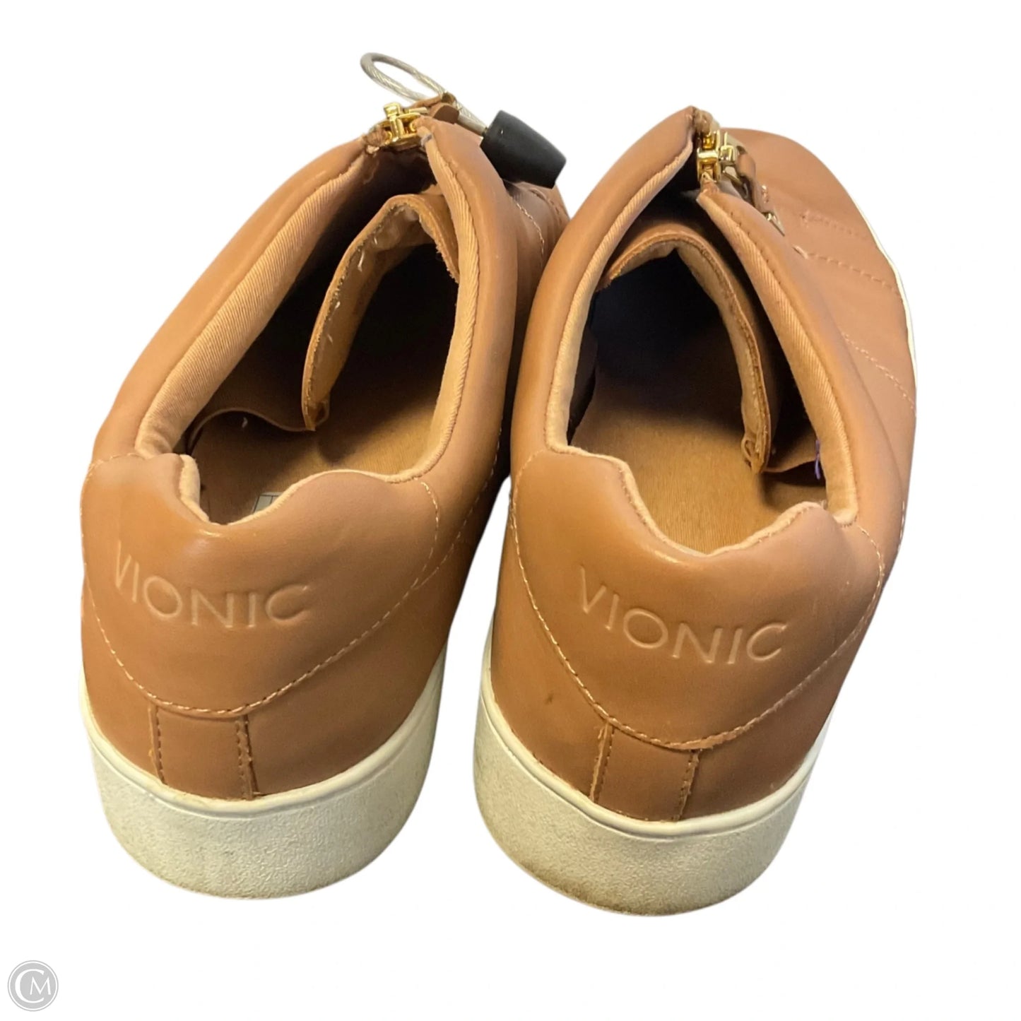 Shoes Sneakers By Vionic In Tan, Size: 9
