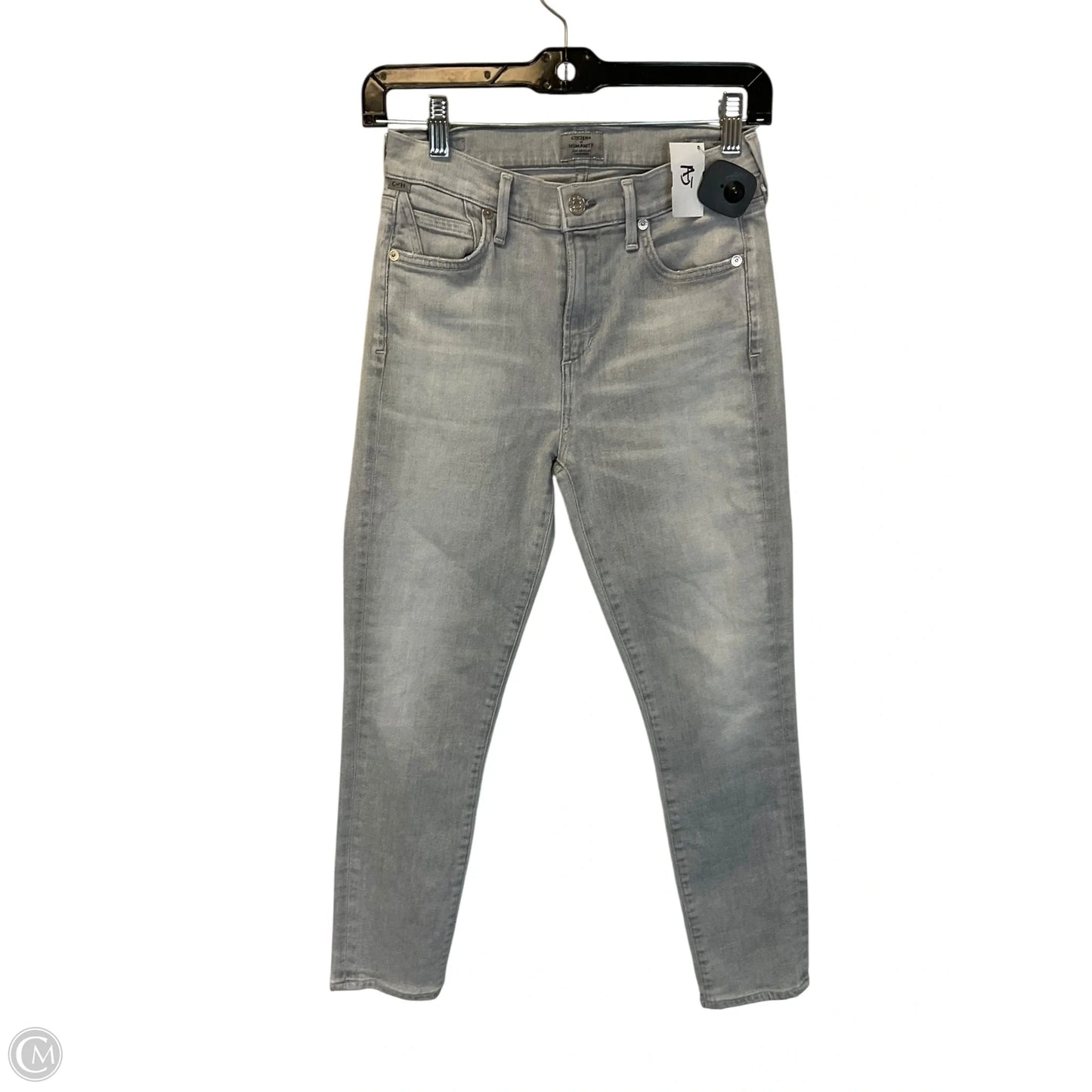 Jeans Skinny By Citizens Of Humanity In Grey Denim, Size: 2