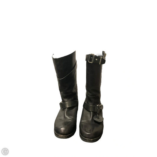 Boots Designer By Coach In Black, Size: 8