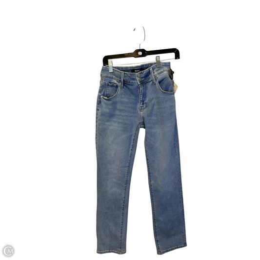 Jeans Straight By Hudson In Blue Denim, Size: 2
