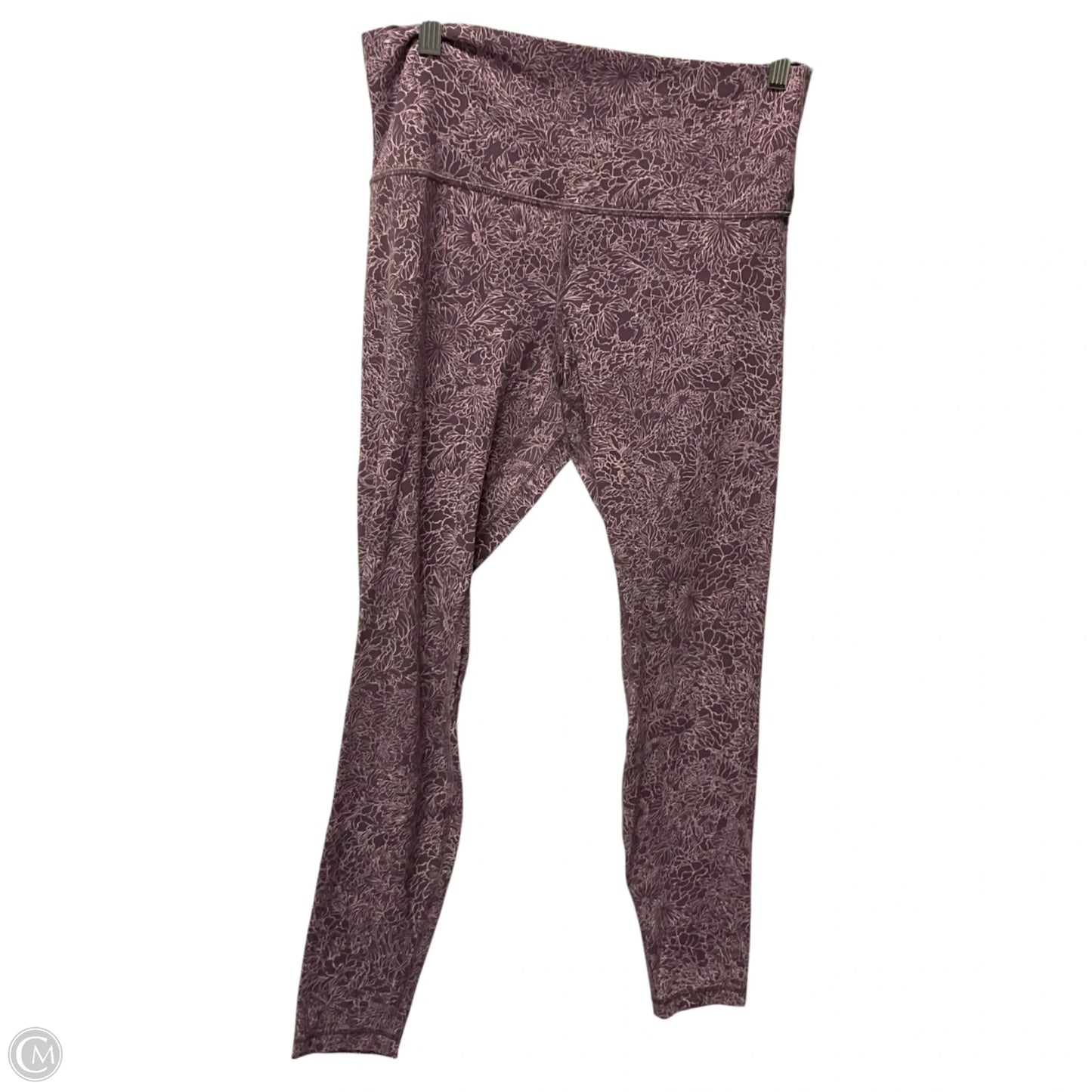Athletic Leggings By Lululemon In Purple, Size: 12