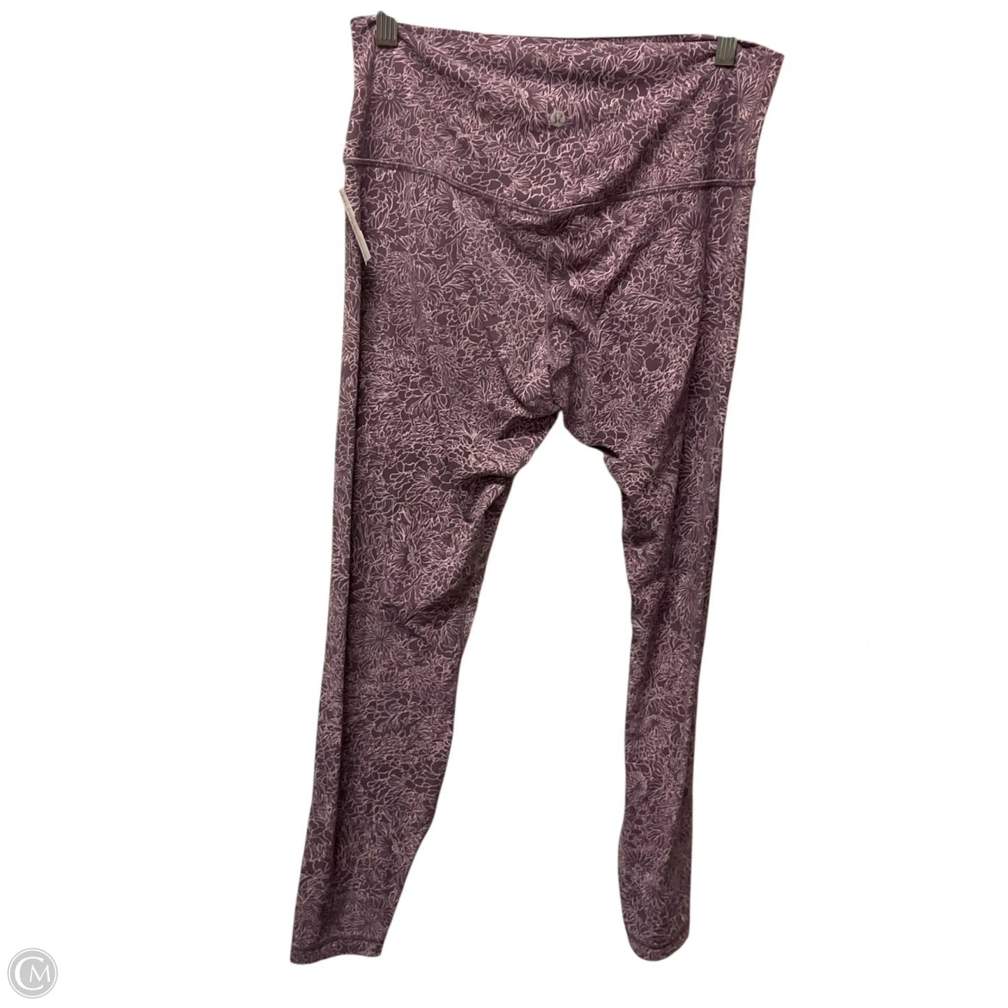 Athletic Leggings By Lululemon In Purple, Size: 12