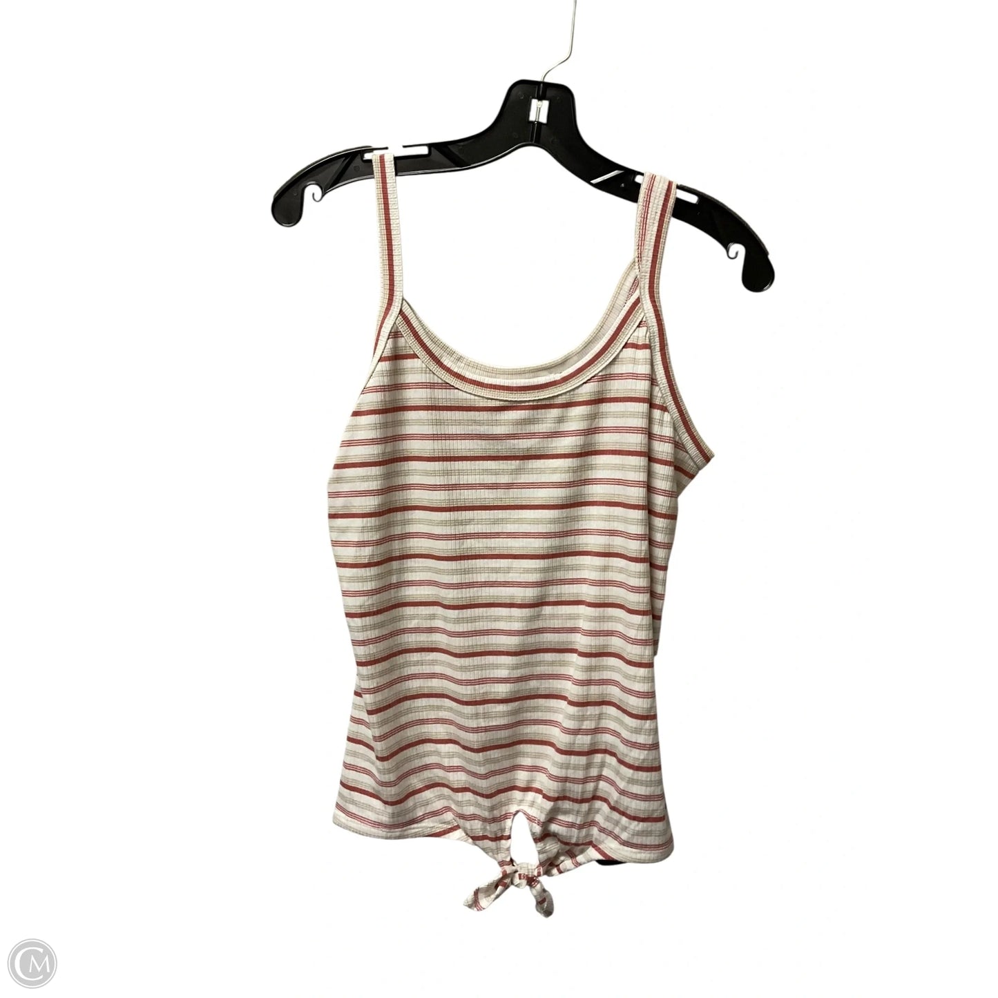 Top Sleeveless Basic By Clothes Mentor In Striped Pattern, Size: Xl