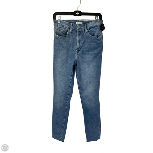 Jeans Skinny By Good American In Blue Denim, Size: 6