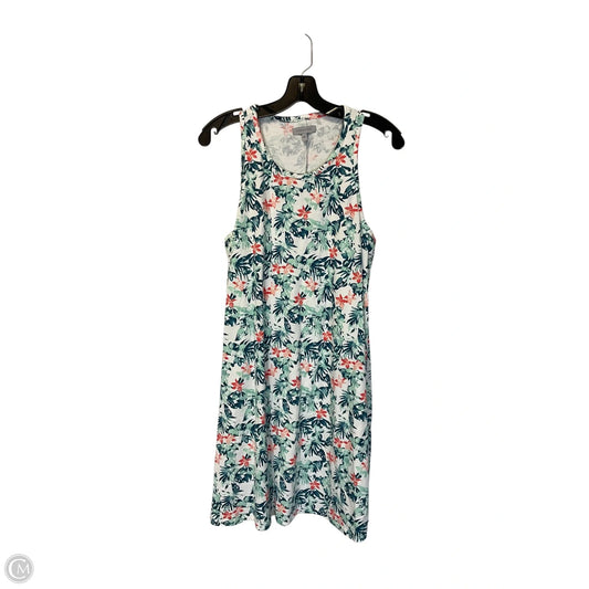 Dress Casual Short By Clothes Mentor In Blue & Green, Size: L
