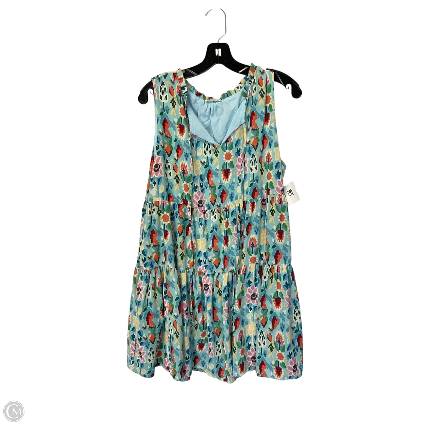 Dress Casual Short By Kori America In Blue, Size: M