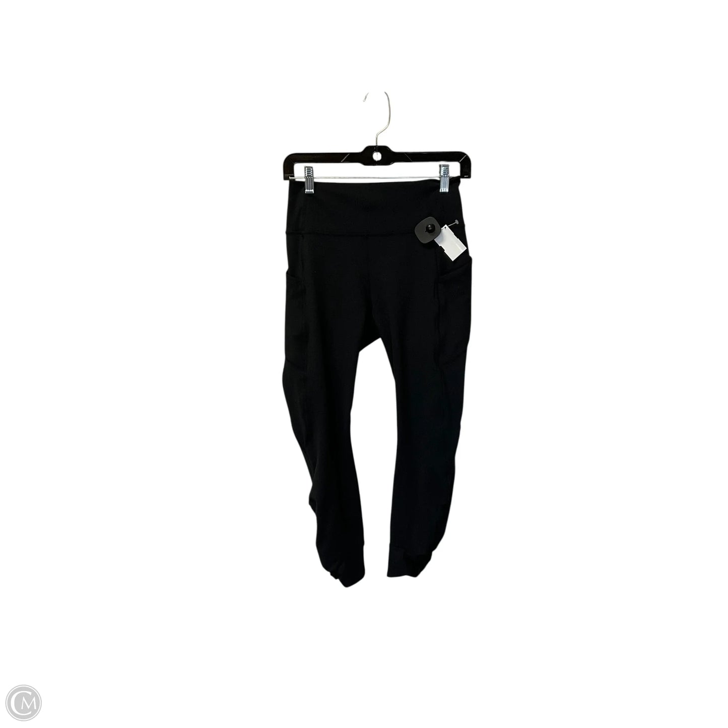 Athletic Leggings Capris By Fabletics In Black, Size: M