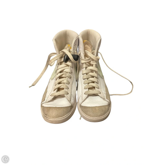Shoes Athletic By Nike In White, Size: 9.5