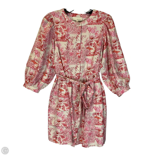Dress Casual Short By Clothes Mentor In Pink, Size: S