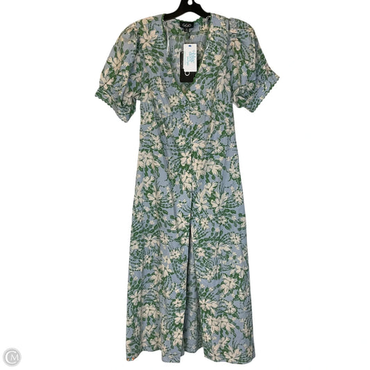 Dress Casual Maxi By Gigio In Blue & Green, Size: M