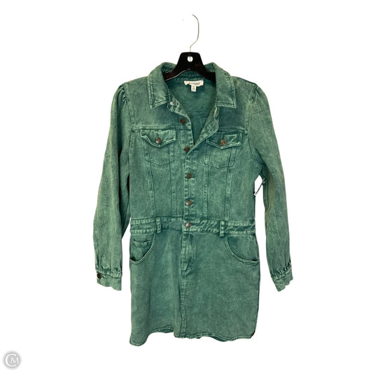 Dress Casual Short By Clothes Mentor In Green, Size: M